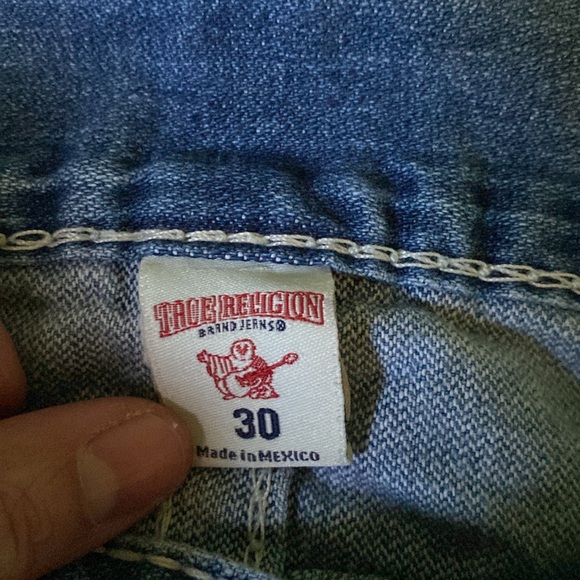 True Religion RICKY ROPE STITCH FLAP STRAIGHT JEAN - Picture 2 of 4